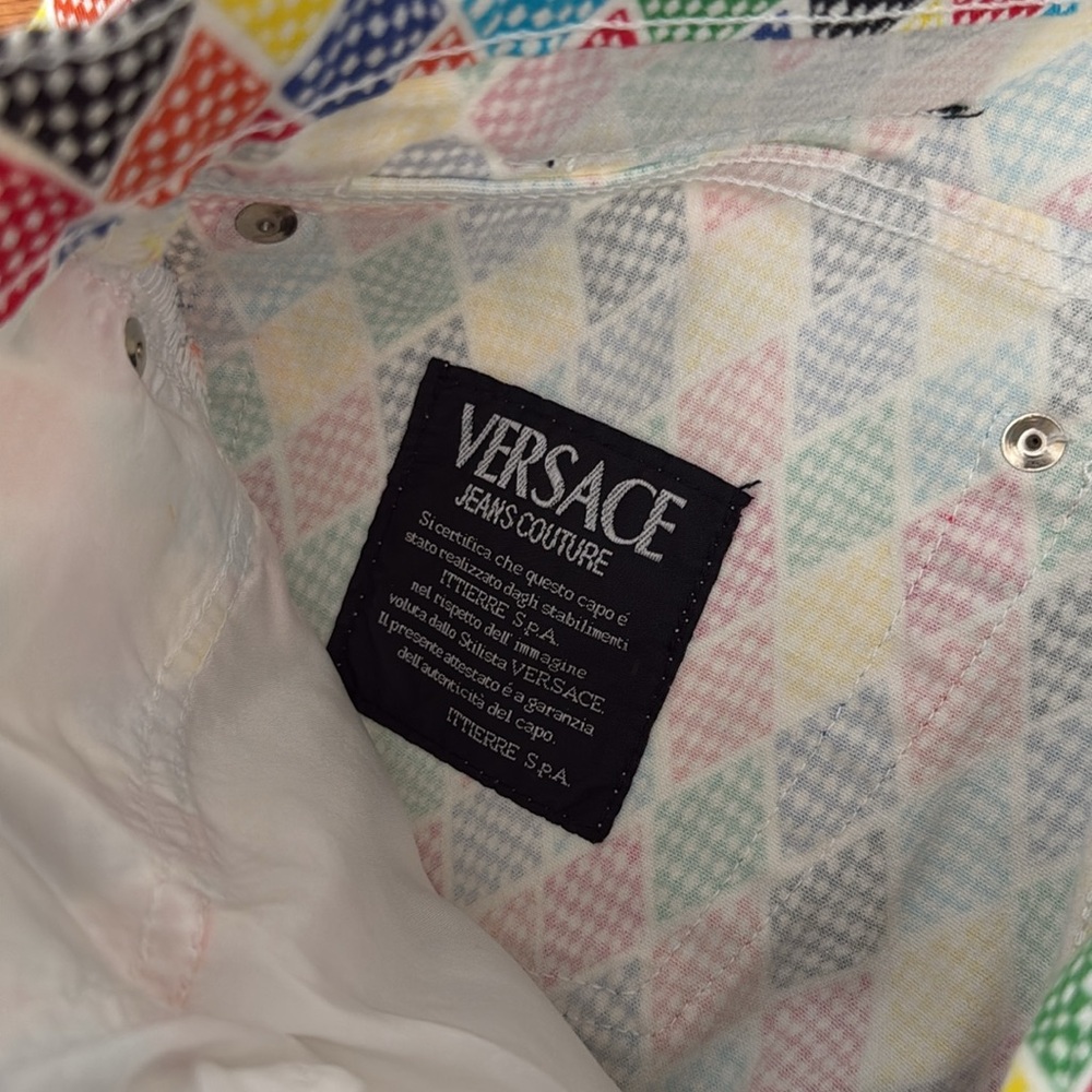 Versace Patterned Jeans - Picture 4 of 5